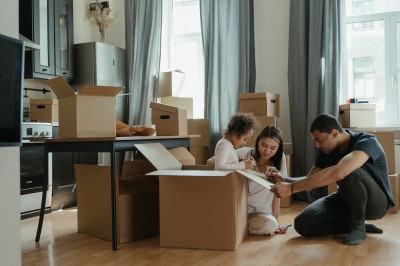 Moving house with kids