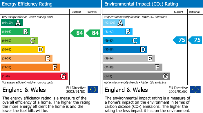 EPC Graph for Georgia Avenue, West Didsbury, M20