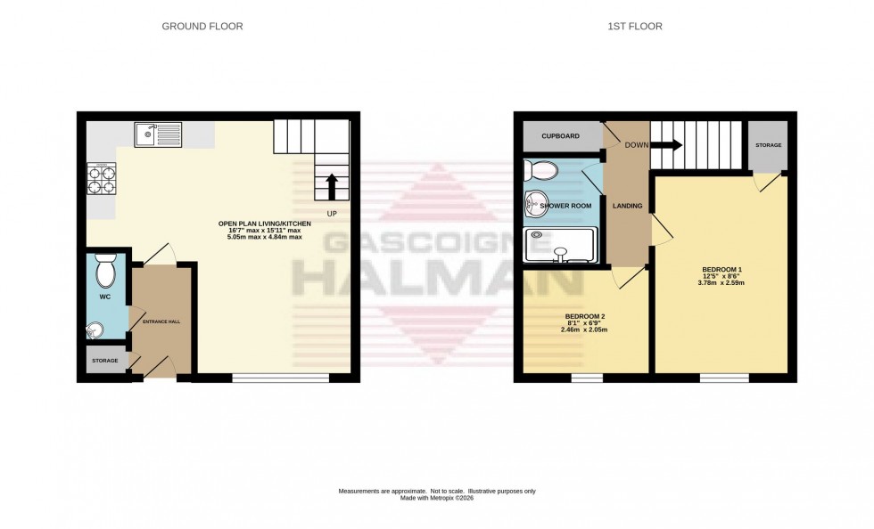 Floorplan for Torside Street, Tintwistle, SK13
