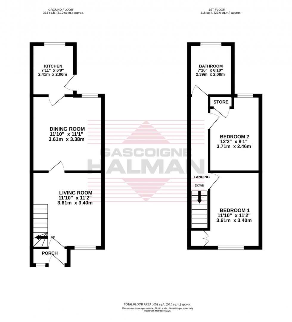 Floorplan for Acre Lane, Cheadle Hulme, SK8