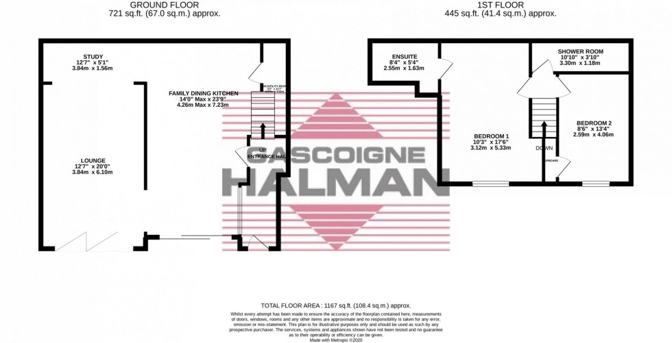 Floorplan for Townscliffe Lane, Marple Bridge, SK6