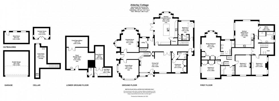Floorplan for 12 Congleton Road, Alderley Edge, SK9