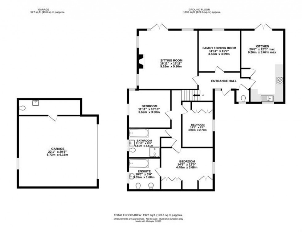 Floorplan for Diglee Road, Furness Vale, SK23