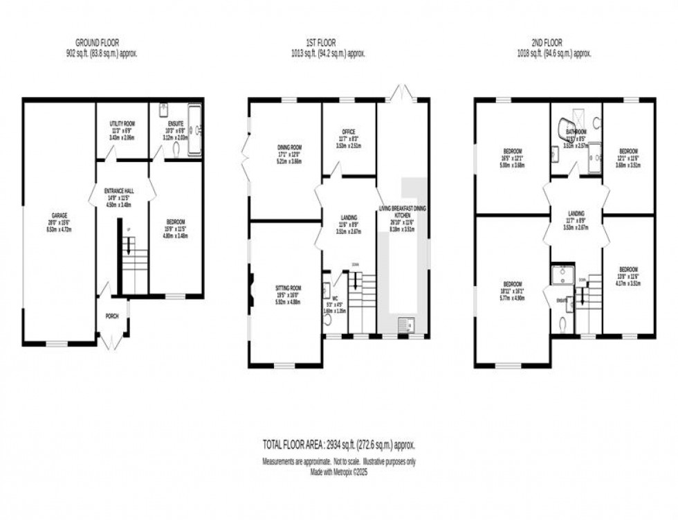 Floorplan for The Sidings, High Peak