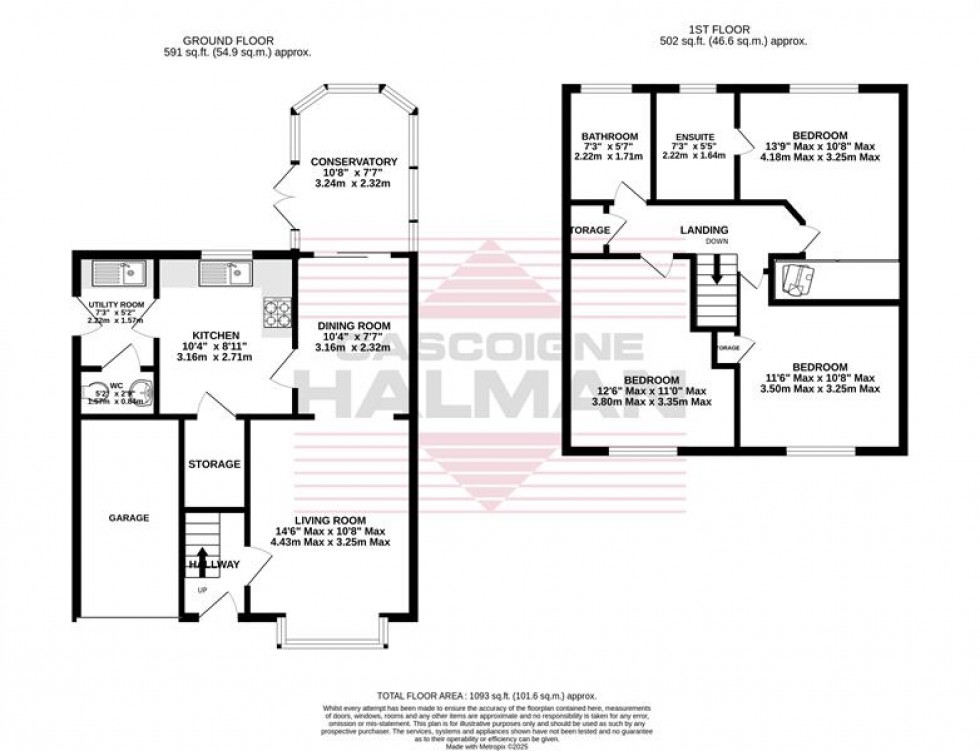 Floorplan for Pintail Avenue, Stockport