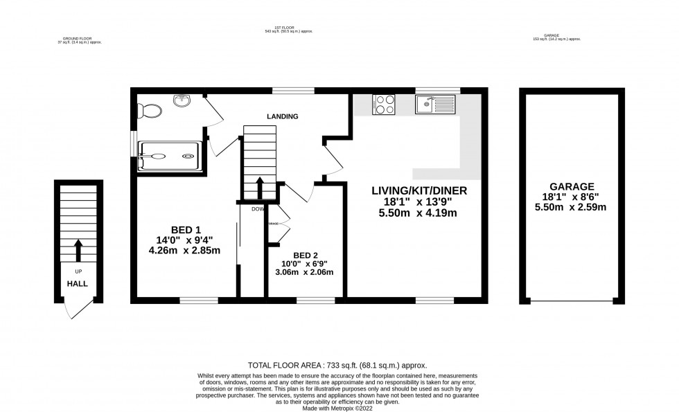 Floorplan for Newarth Drive, Lymm