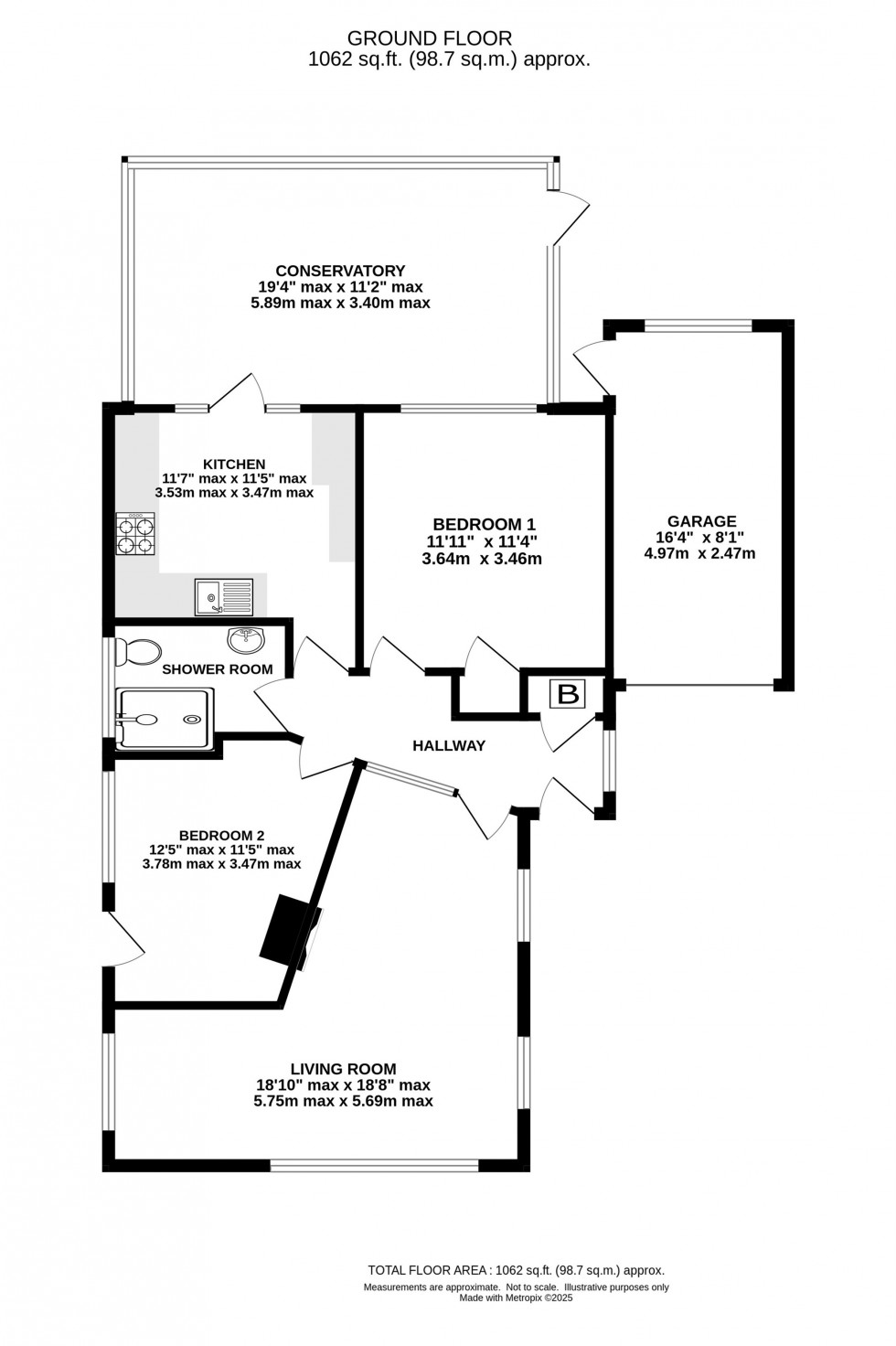 Floorplan for Parkgate, Knutsford