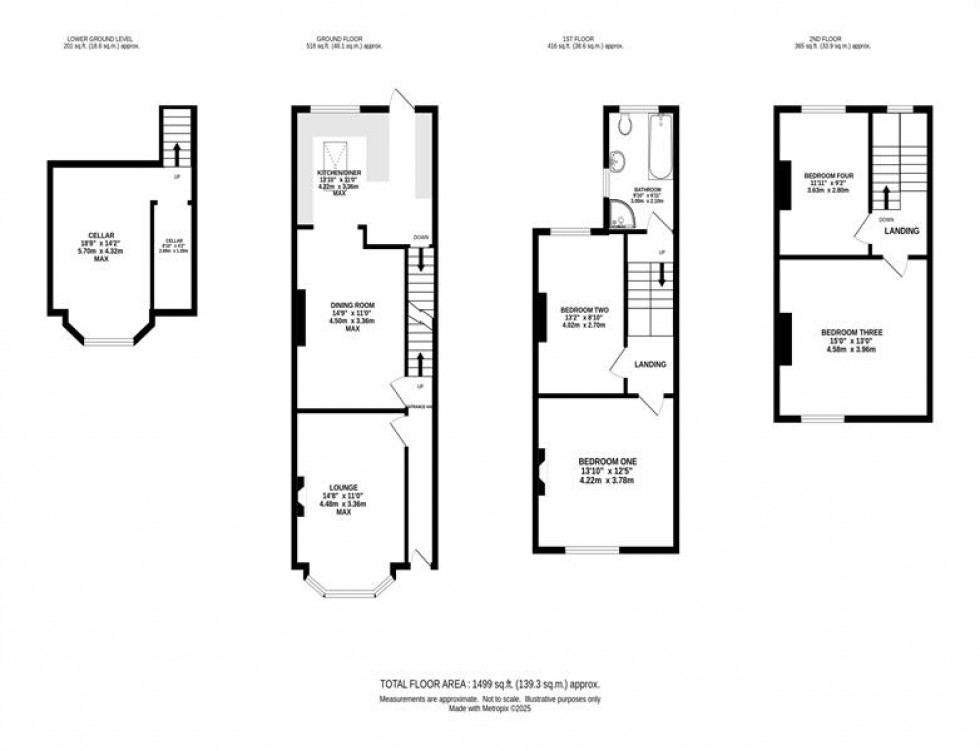 Floorplan for Howard Avenue, Heaton Chapel