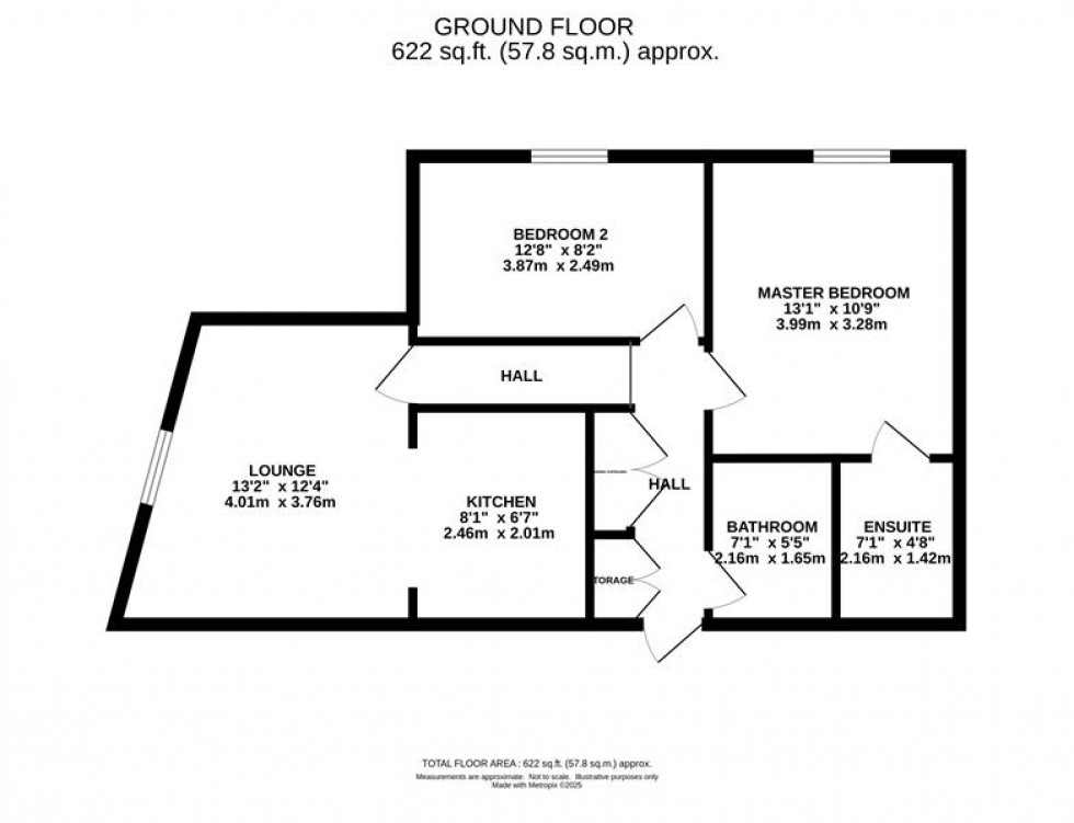 Floorplan for Balmoral House, Pavilion Way, Macclesfield