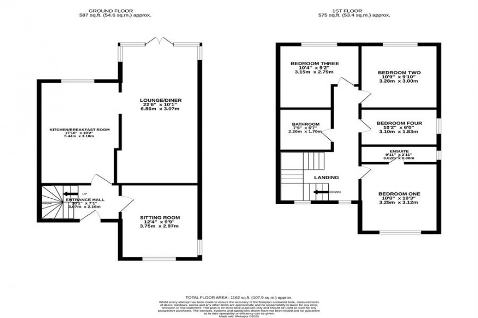 Floorplan for West Park Avenue, Poynton