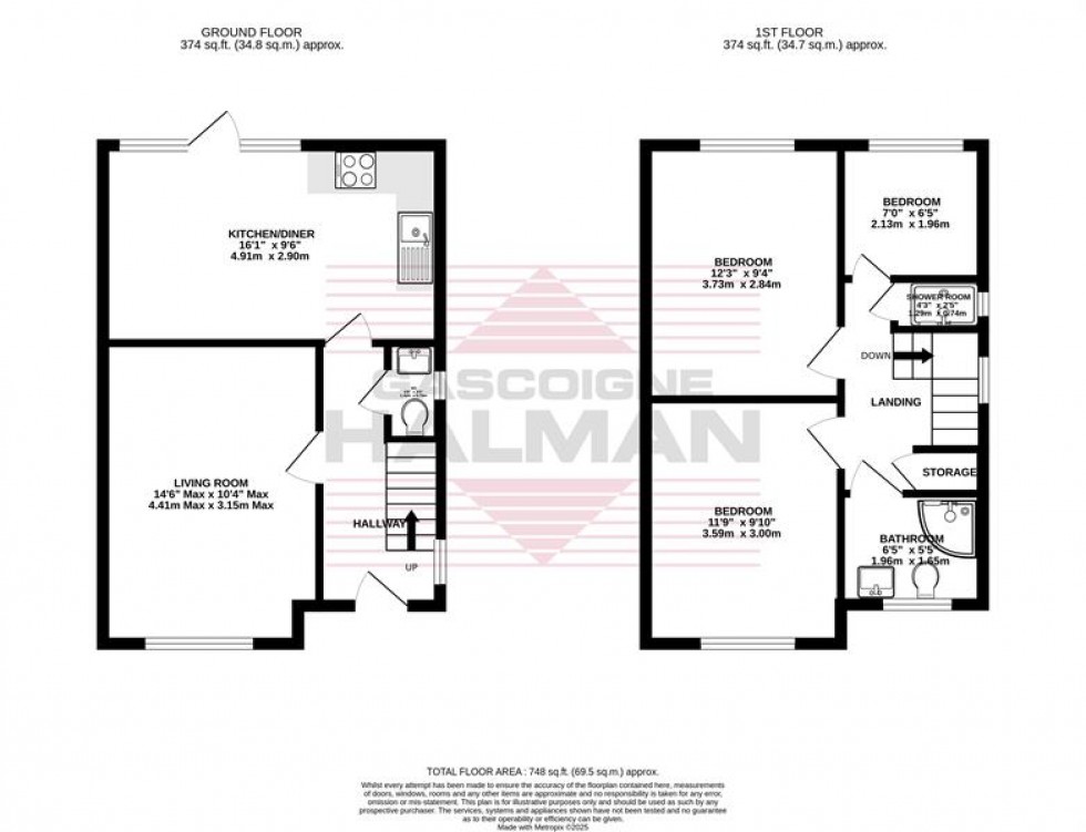 Floorplan for Hawthorn Road, Gatley, Stockport