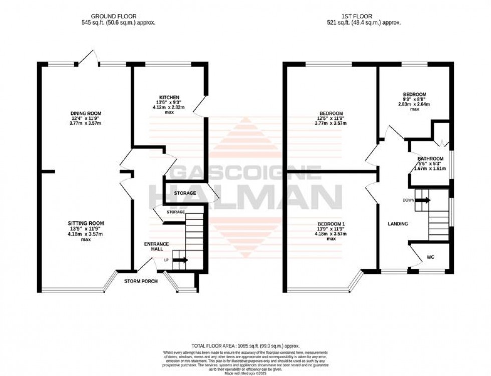 Floorplan for Ashton Lane, Sale