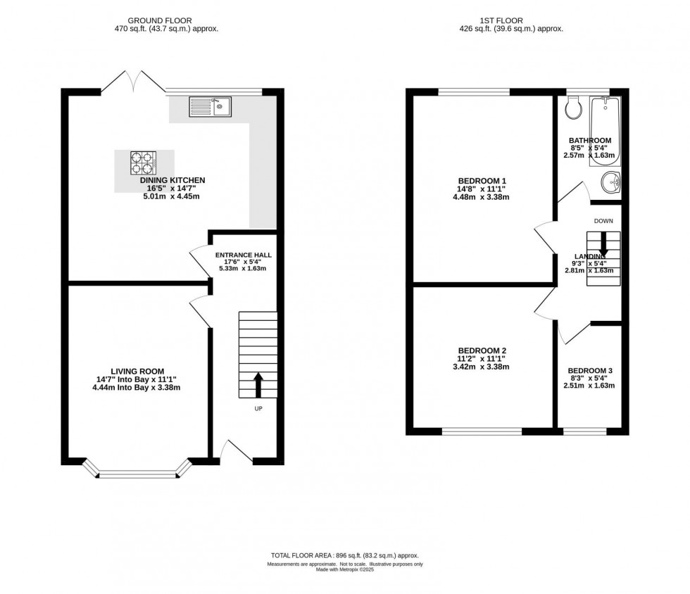 Floorplan for Longford Road, Chorlton 