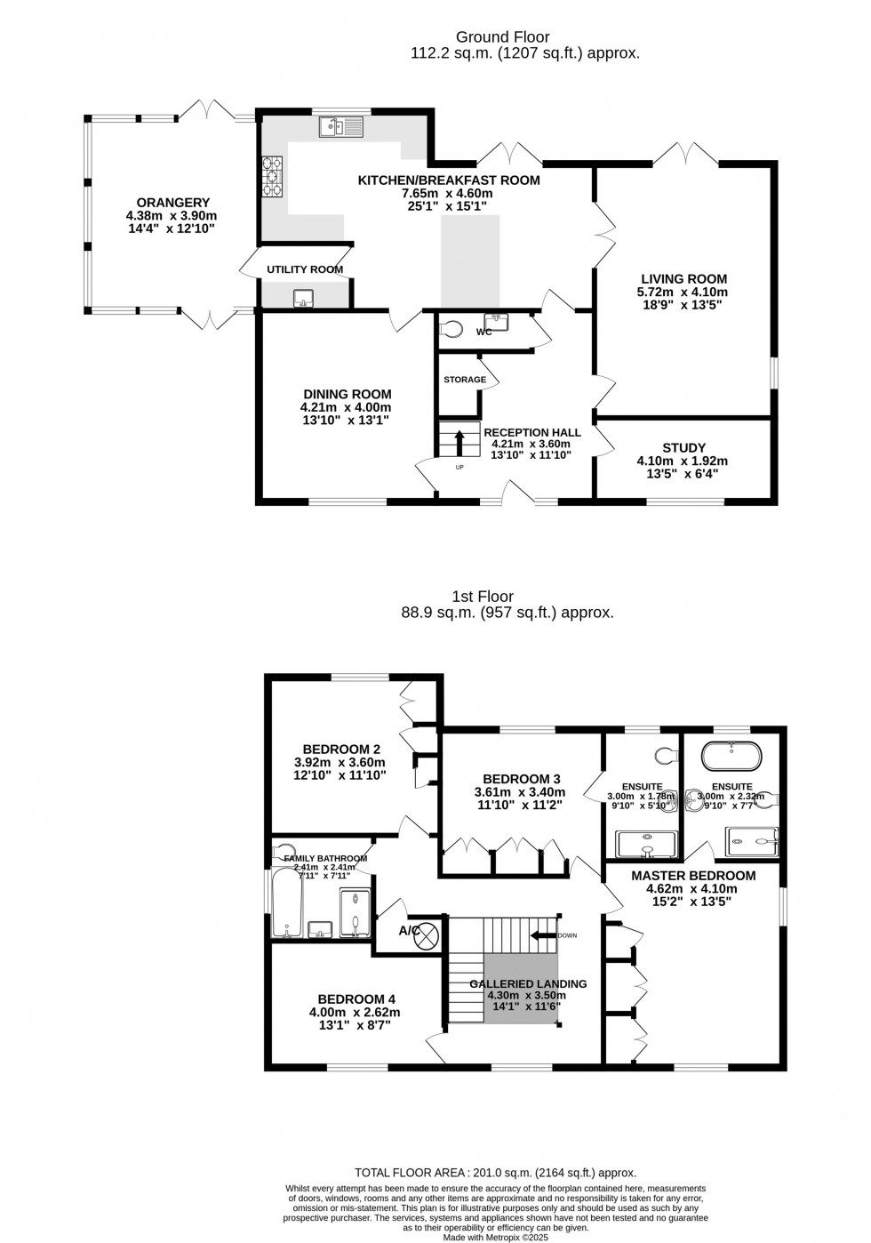 Floorplan for 2200 square feet and spectacular views at West Acre Gardens