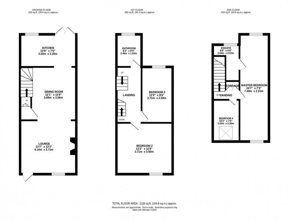 Floorplan for Newton Street, Macclesfield