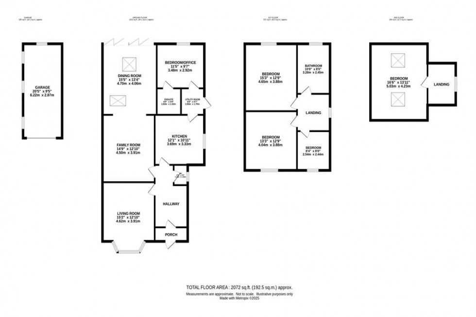 Floorplan for Hollins Lane, Marple Bridge, Stockport