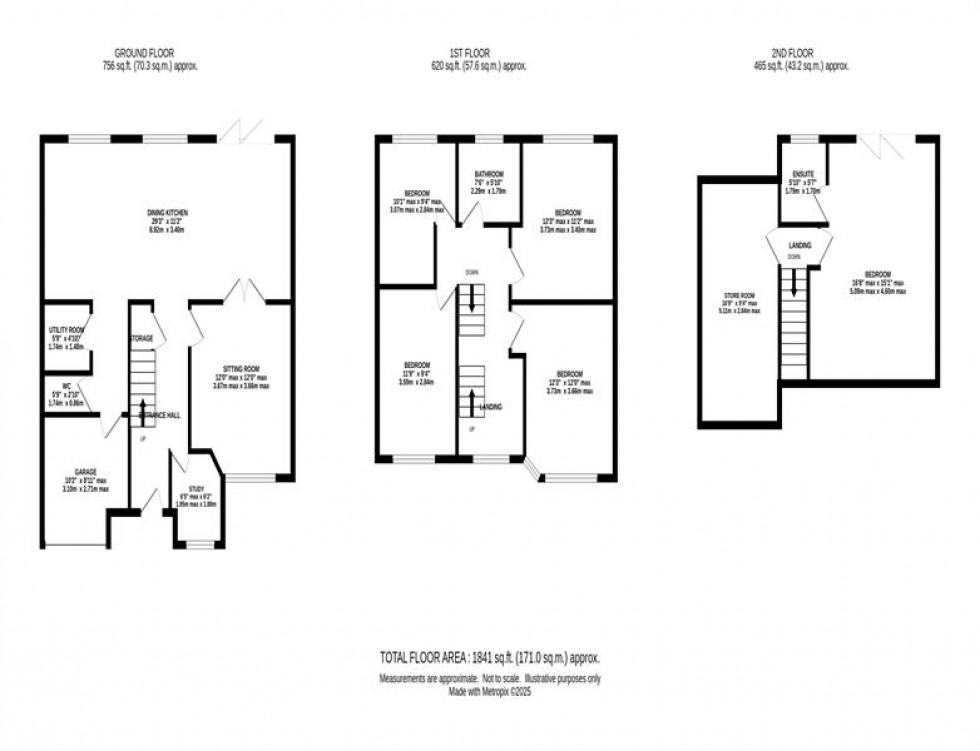 Floorplan for Heyes Avenue, Timperley, Altrincham