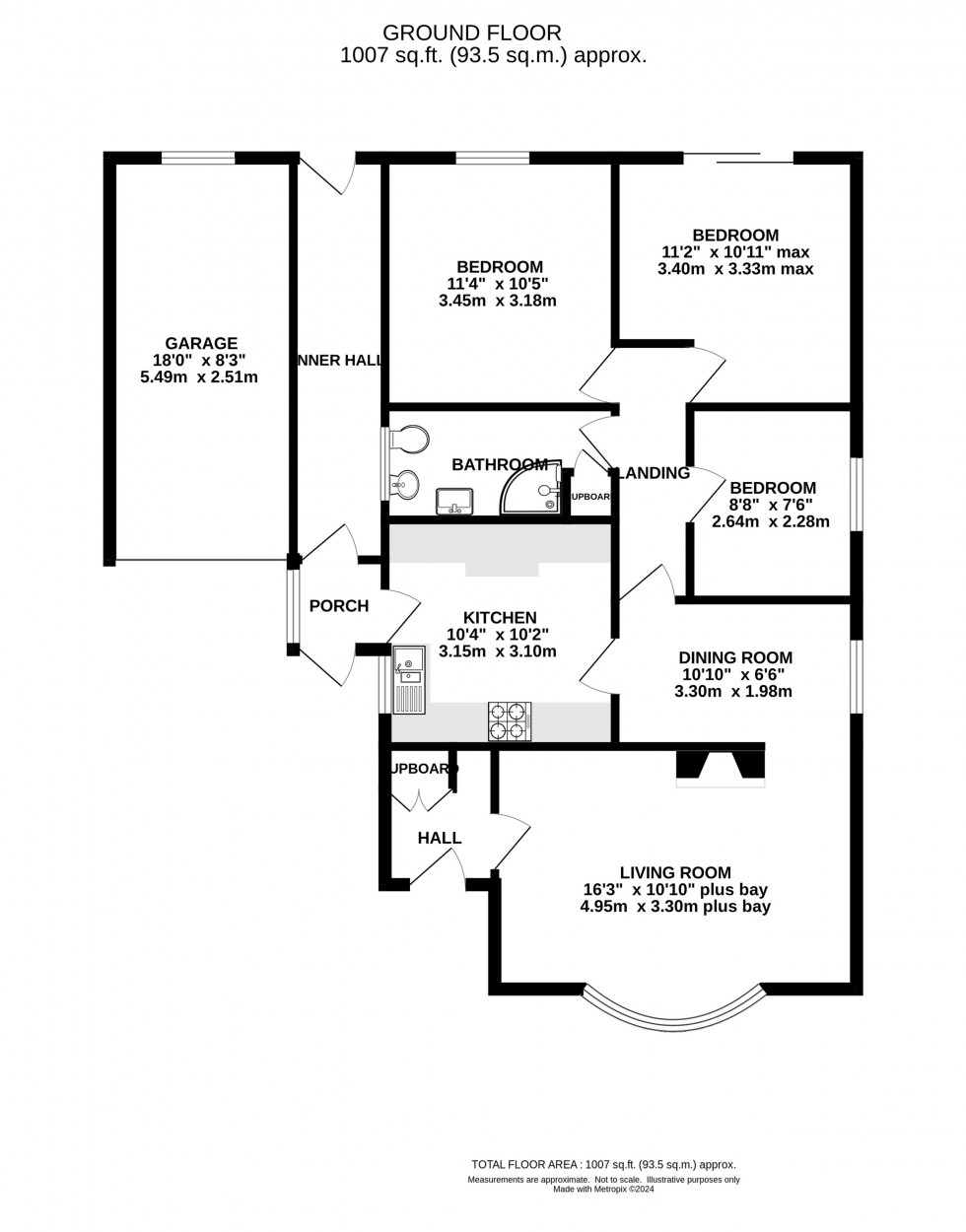 Floorplan for Mardale Court, Holmes Chapel