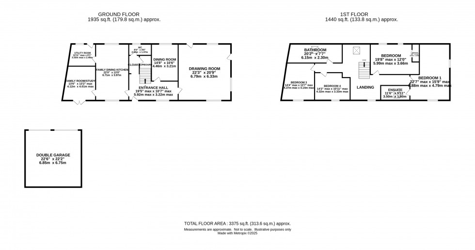 Floorplan for Mill Lane, Alderley Edge