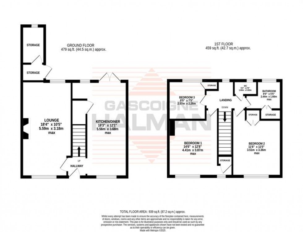 Floorplan for Alderley Road, Sale