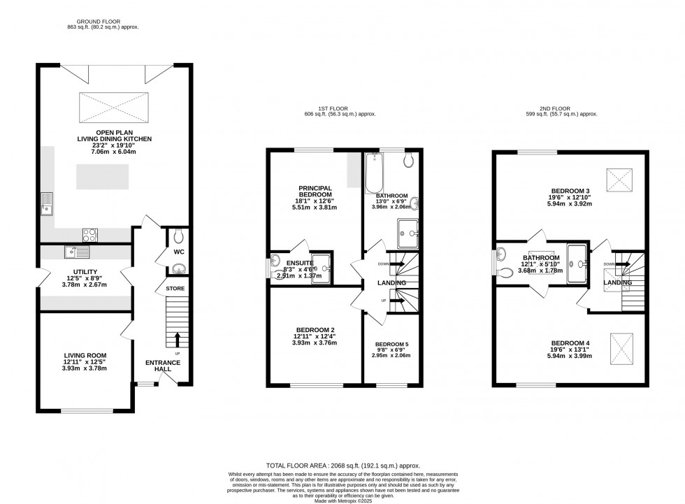Floorplan for Lacey Green, Wilmslow
