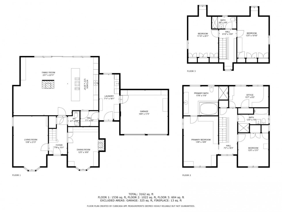 Floorplan for Broughton Close, Grappenhall Heys