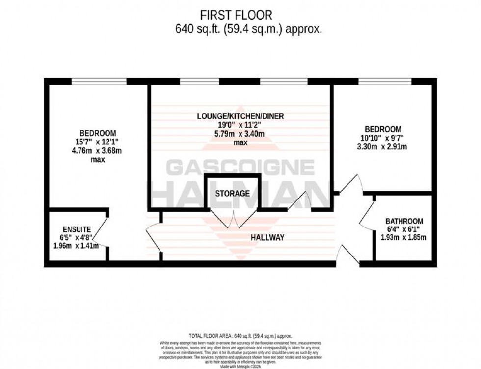 Floorplan for Crossford Court, Dane Road, Sale