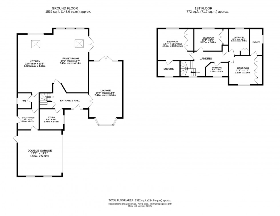 Floorplan for Barshaw Gardens, Appleton, Warrington