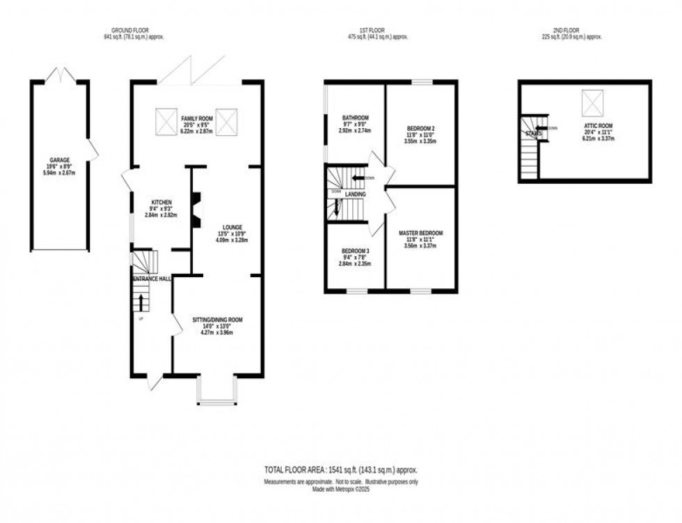 Floorplan for Knowsley Road, Macclesfield