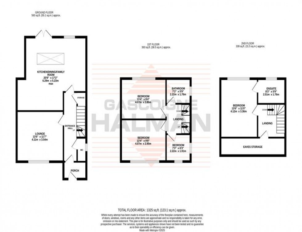 Floorplan for Kershaw Avenue, Sale