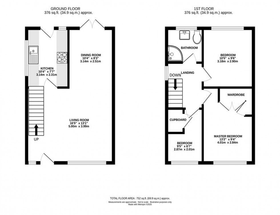 Floorplan for Bewick Walk, Knutsford