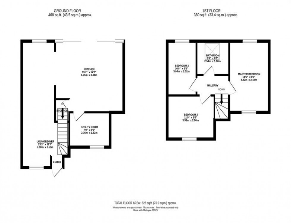 Floorplan for Birches Croft Drive, Macclesfield