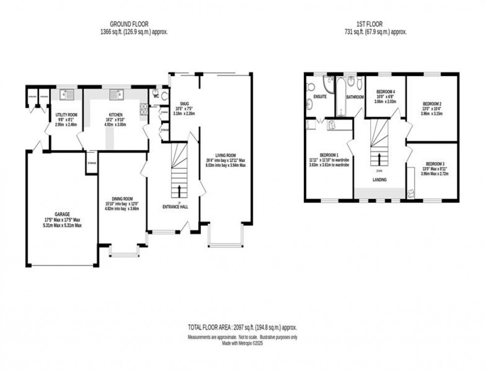 Floorplan for The Millingfield, Holmes Chapel