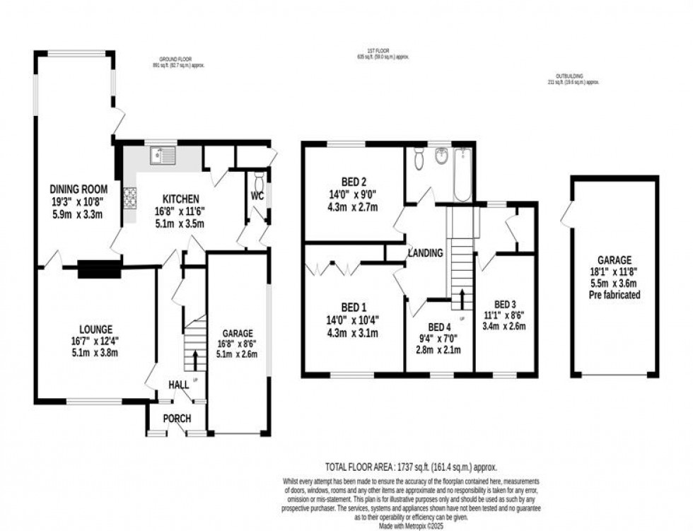 Floorplan for Tanyard Drive, Hale Barns, Altrincham