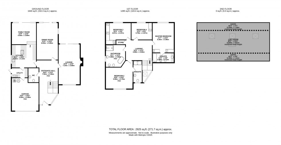 Floorplan for The Paddocks, Prestbury, Macclesfield