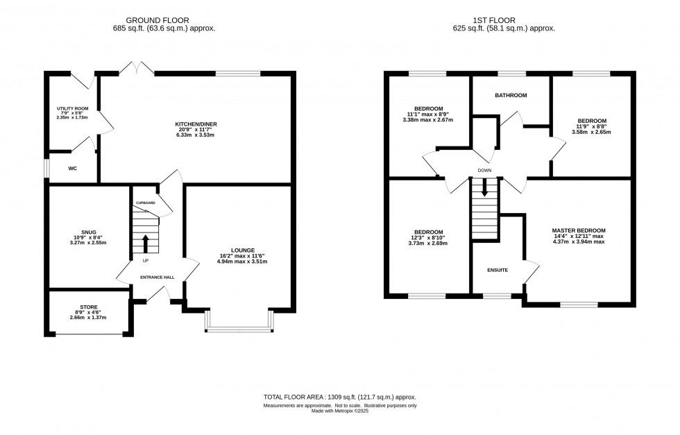 Floorplan for Wedgwood Drive, Warrington