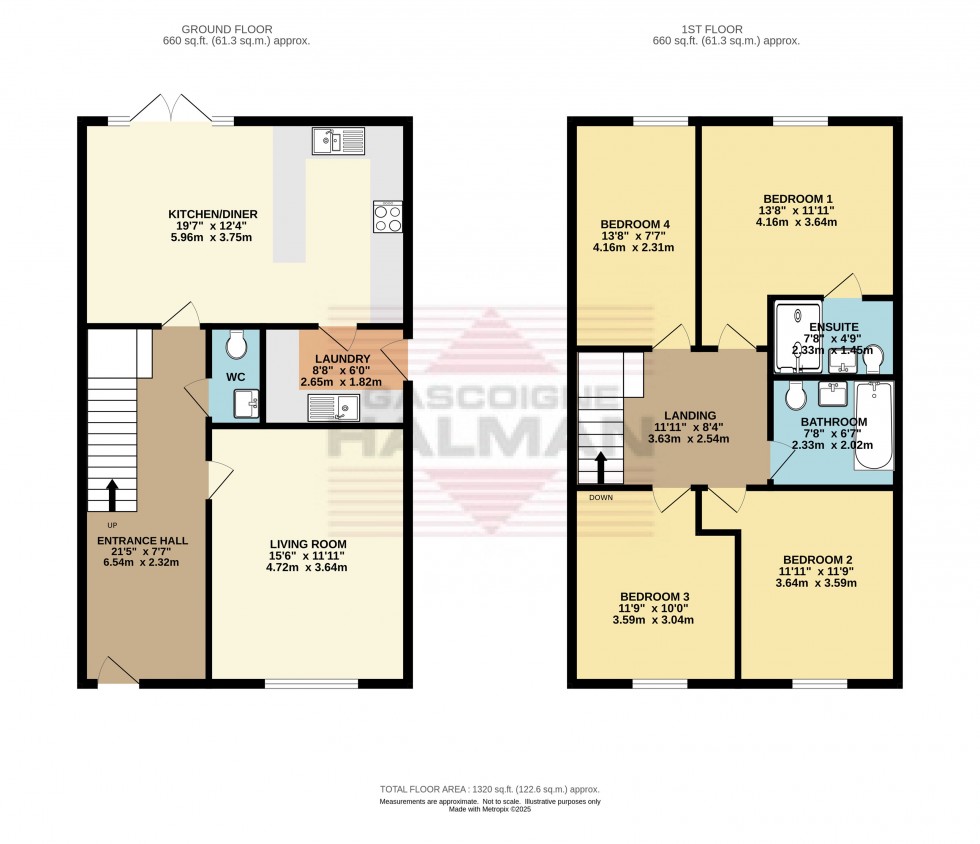 Floorplan for Adderley Place, Glossop