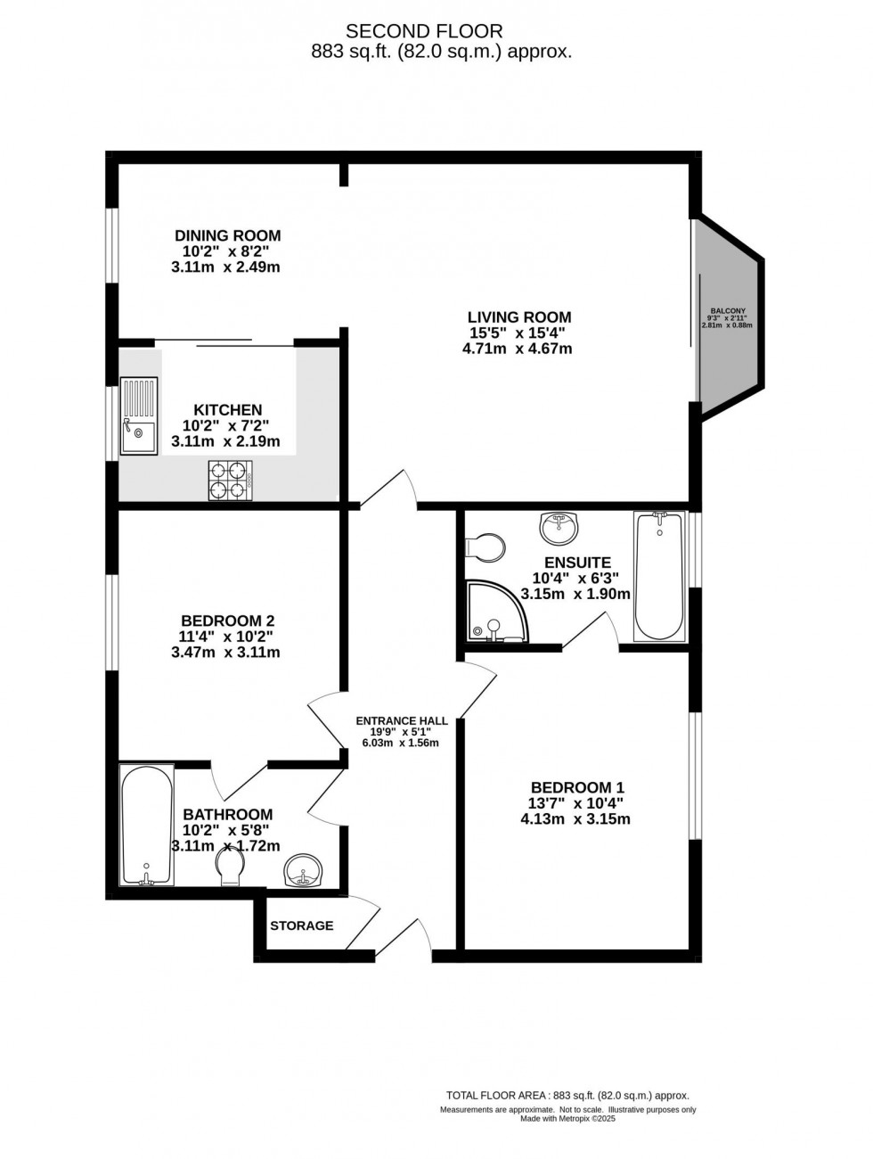 Floorplan for Drayton Manor, Parrs Wood Road, East Didsbury