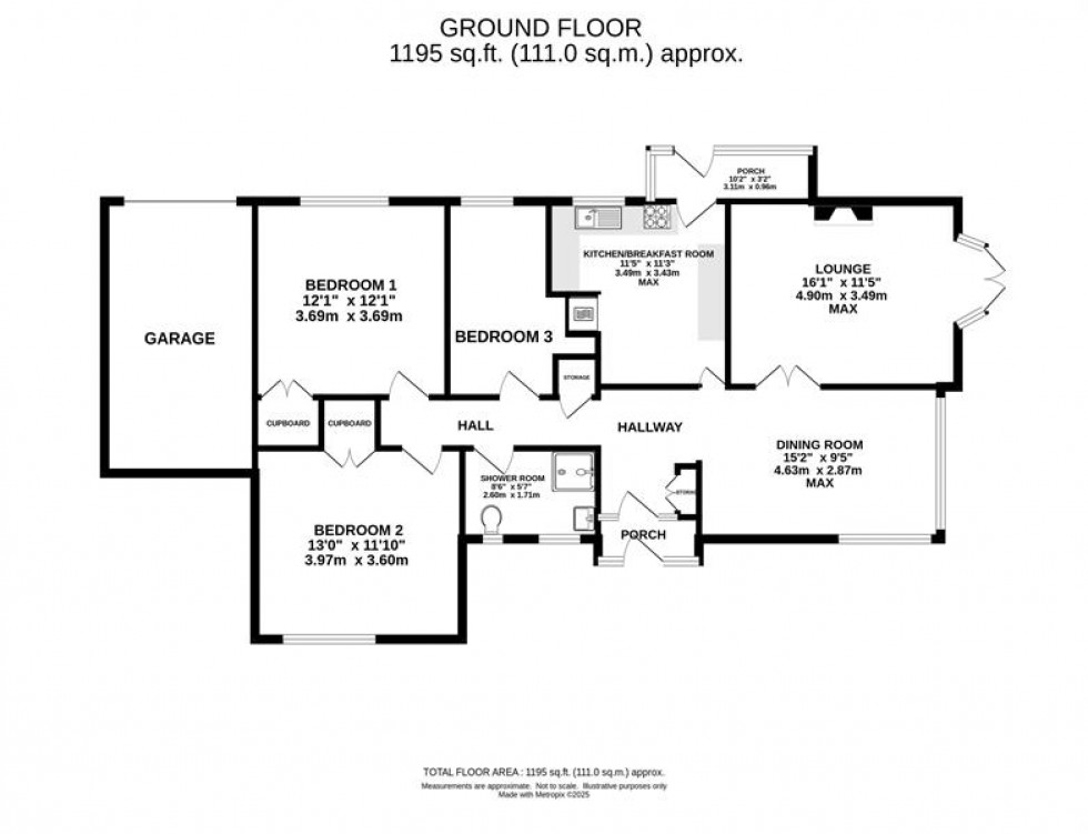Floorplan for Manchester Road, Heaton Chapel