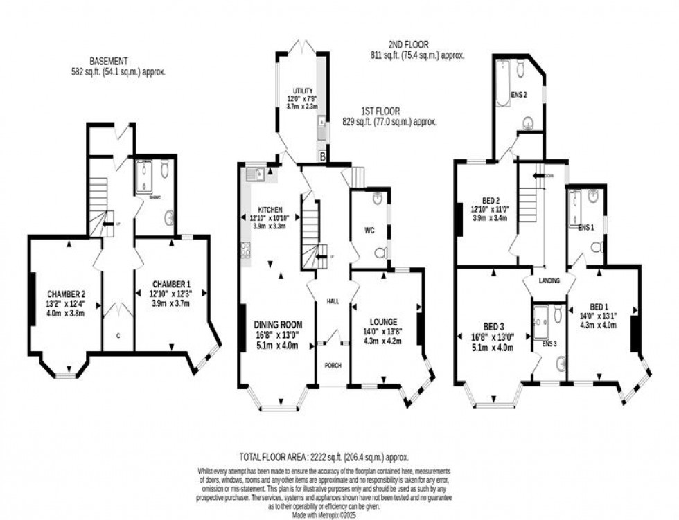 Floorplan for Albert Road, Hale, Altrincham