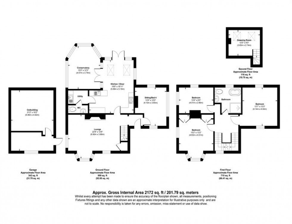 Floorplan for Barsbank Lane, Lymm