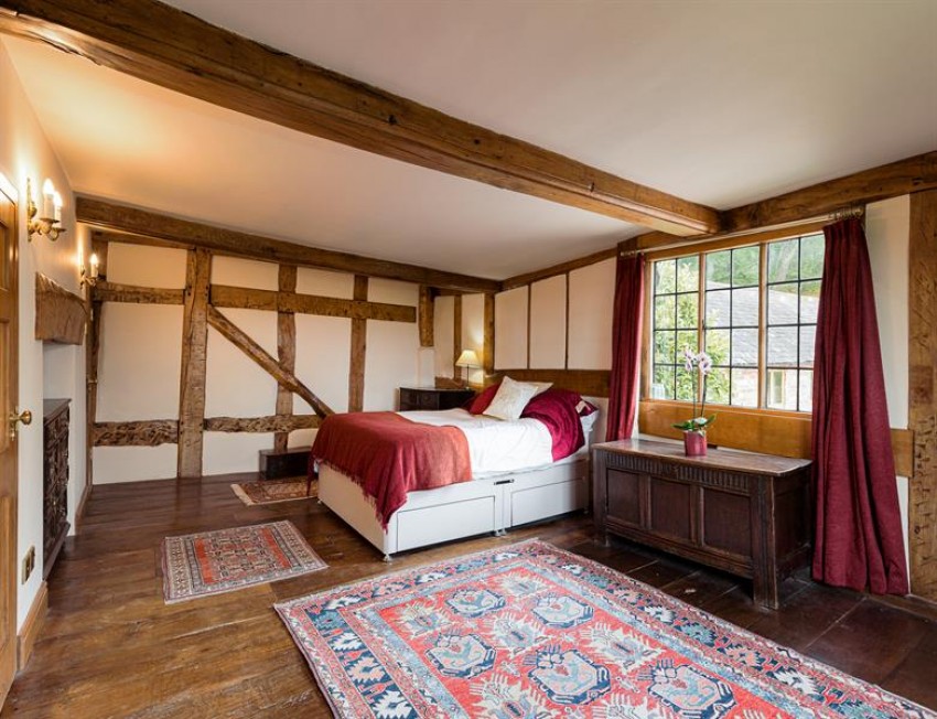 Images for Large farmhouse, detached converted barn, land and outbuildings in Higher Wych