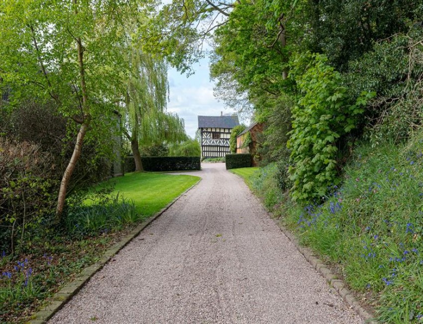 Images for Large farmhouse, detached converted barn, land and outbuildings in Higher Wych