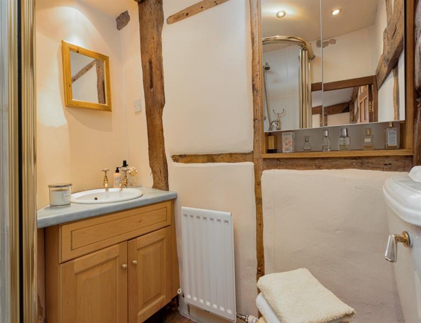 Images for Large farmhouse, detached converted barn, land and outbuildings in Higher Wych