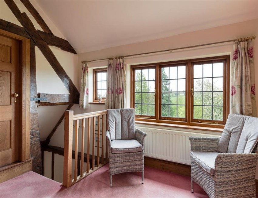 Images for Large farmhouse, detached converted barn, land and outbuildings in Higher Wych
