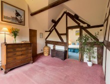 Images for Large farmhouse, detached converted barn, land and outbuildings in Higher Wych