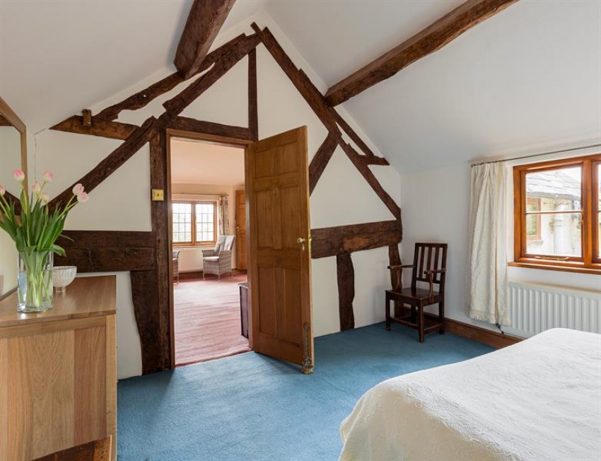 Images for Large farmhouse, detached converted barn, land and outbuildings in Higher Wych