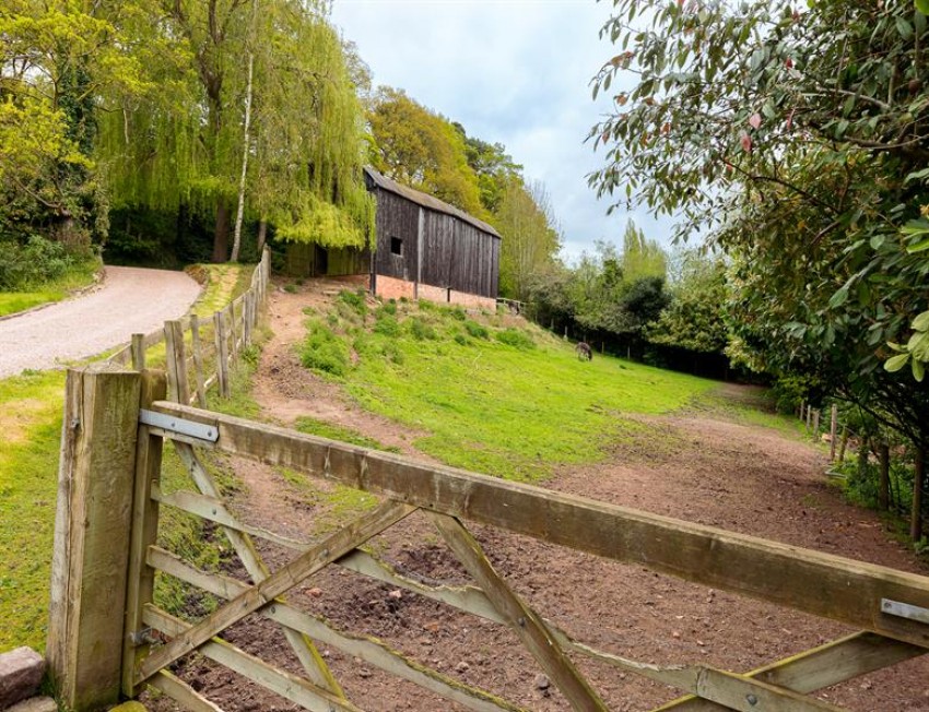 Images for Large farmhouse, detached converted barn, land and outbuildings in Higher Wych