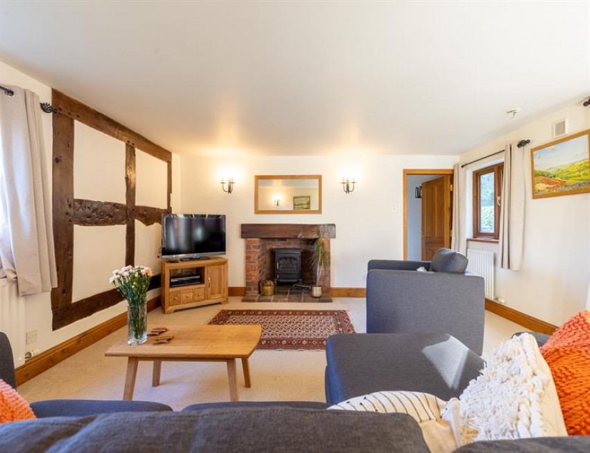 Images for Large farmhouse, detached converted barn, land and outbuildings in Higher Wych