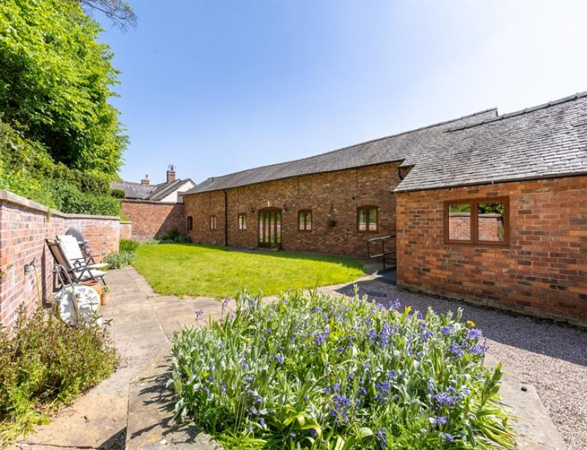 Images for Large farmhouse, detached converted barn, land and outbuildings in Higher Wych